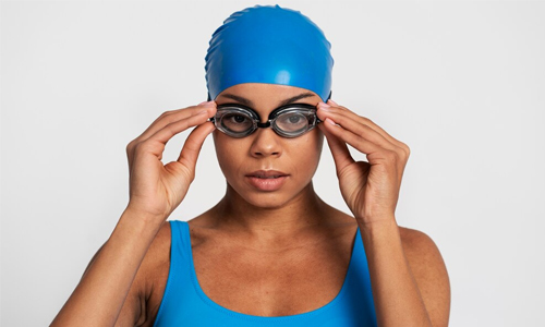 Wear a Swim Cap and Goggles
