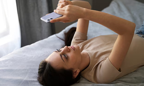 Scrolling-Before-Sleeping
