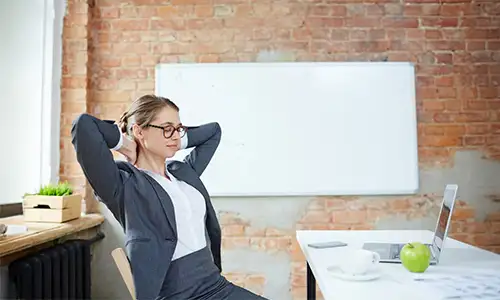 5 Yoga Poses for Desk Workers
