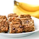 Four Ingredient Banana Oat Bars