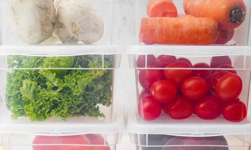 Use Separate Drawers for Fruits and Vegetables