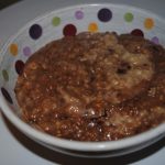 Banana Chocolate Cereal Pudding For Breakfast
