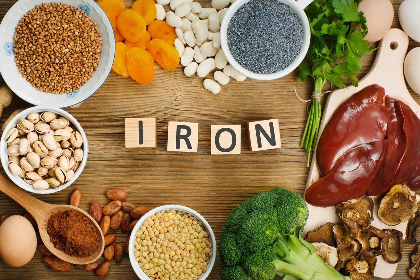 7 Iron rich vegetarian foods with more iron than meat