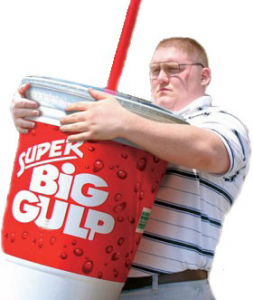 too much soda