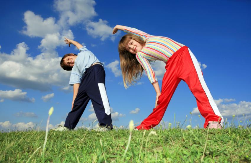 Children exercise
