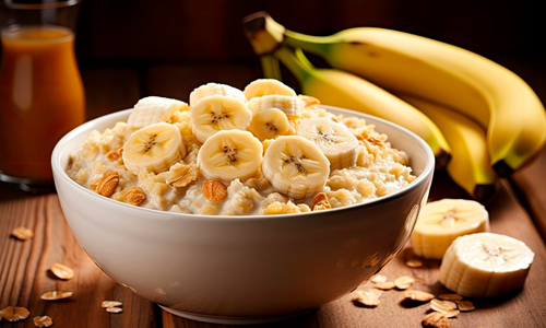Banana-oatmeals