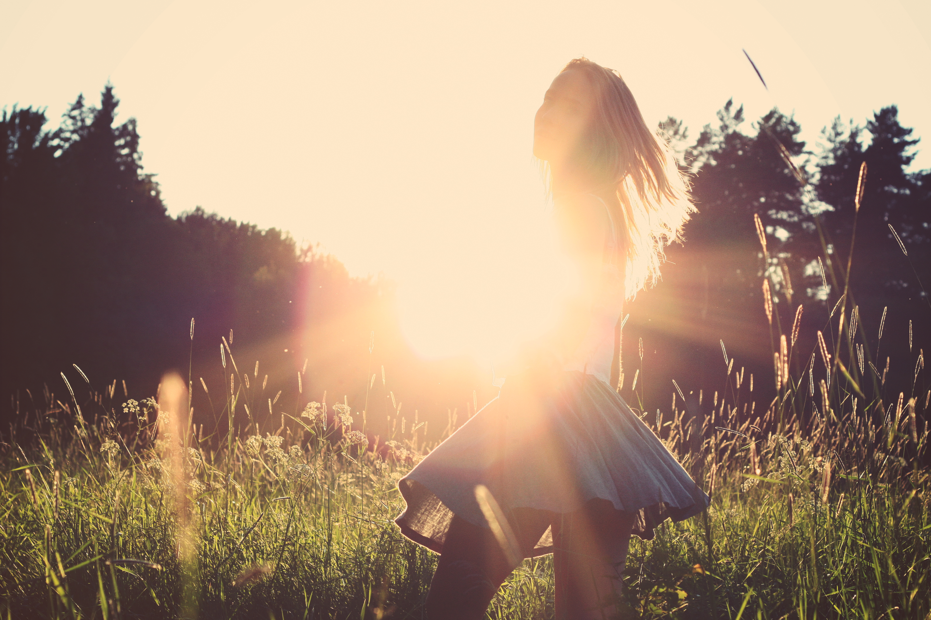 Sunshine on my face