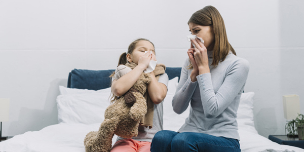 Spread of Holiday Flu