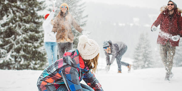 snowball fight