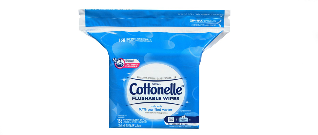 Kimberly-Clark Recalls Its Flushable Wipes Due to Bacterial Contamination