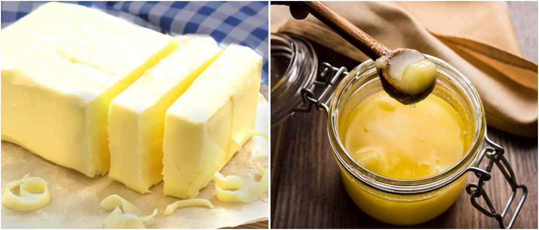 Good Nutrients in Ghee and Butter