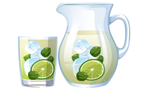 Hydrate with Lemon Water