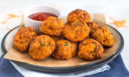 Sweet Potato and Carrot Bites
