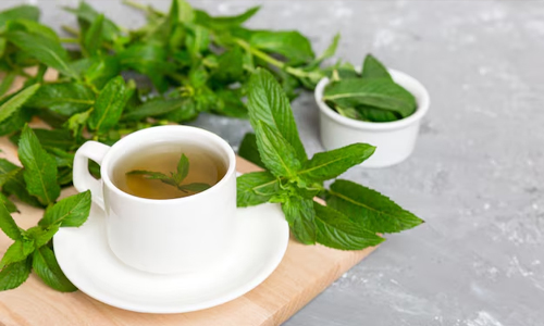 Spearmint-tea