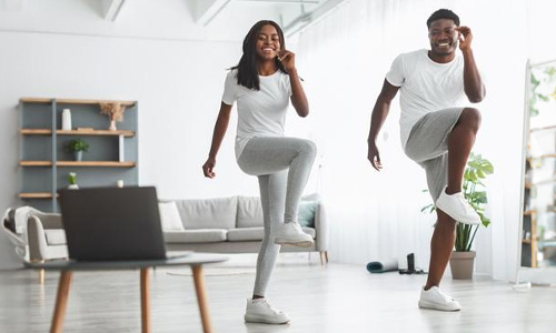 Standing Knee to Elbow