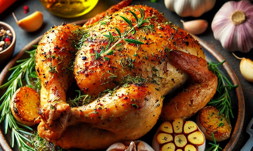Garlic-Roasted-Chicken