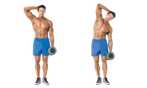 Weighted Standing Side Bends
