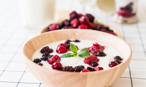 Greek Yogurt with Berries