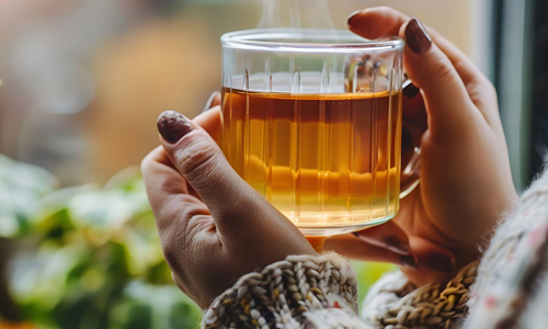 Drink warm water